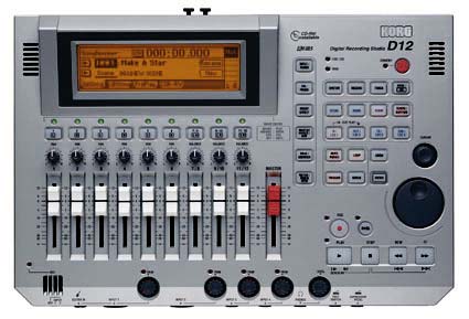 Korg D12 Digitale Recorder - Van Ginkel Muziekwinkel